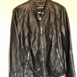 Express moto jacket, black, size L